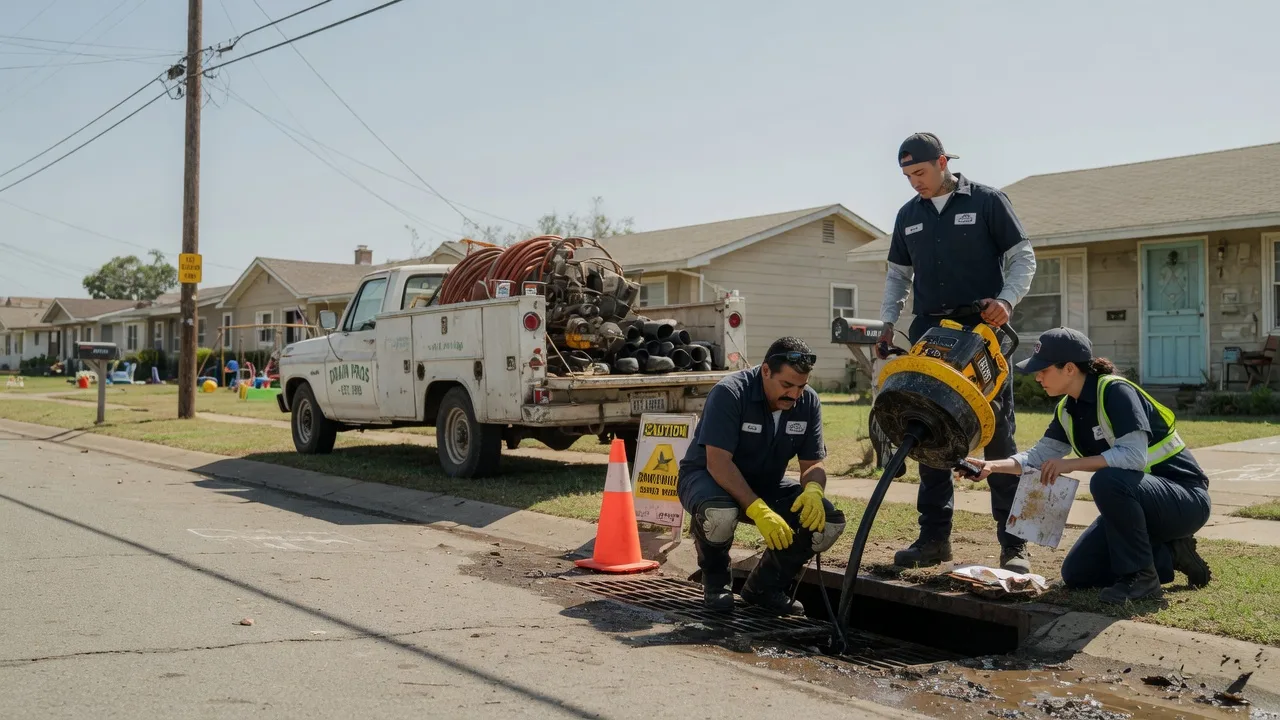 Drain Cleaning in Mathis, TX near me